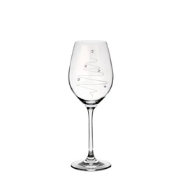 Boros pohár Swarovski kristállyal 360 ml 22,5x8 cm