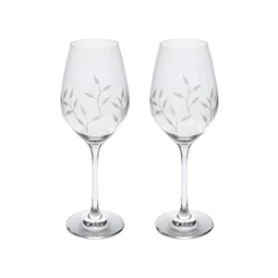 Boros pohár Swarovski kristállyal 360 ml 22,5x8 cm S/2