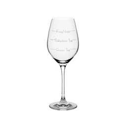 Boros pohár Swarovski kristállyal 360 ml 22,5x8 cm S/2