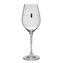 Boros pohár Swarovski kristállyal 360 ml 22,5x8 cm S/2