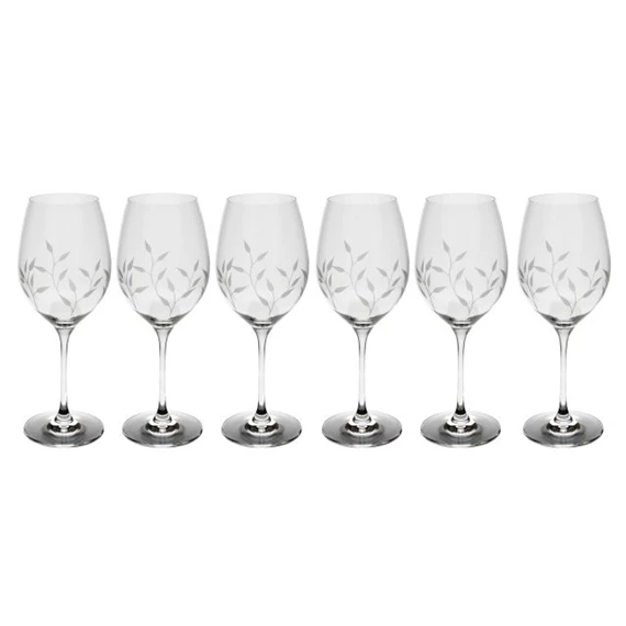 Boros pohár Swarovski kristállyal 360 ml 22,5x8 cm S/6