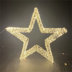 Csillag 2000 micro LED-es, IP44, 50 cm