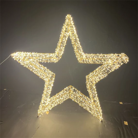 Csillag 2000 micro LED-es, IP44, 50 cm
