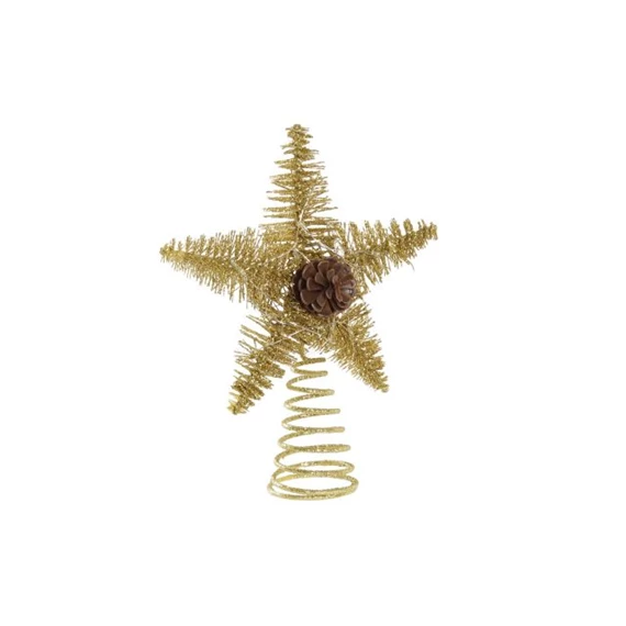 Csúcsdísz LED-es csillag 18x5x20 cm