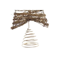 Csúcsdísz LED-es csillag 20x5x25 cm