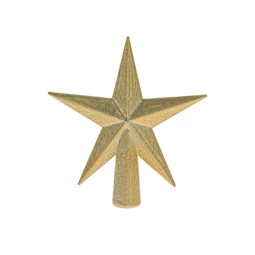 Csúcsdísz csillag, deres 13 cm
