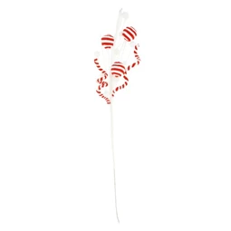 Cukorbot gömbbel, betűzős 63 cm