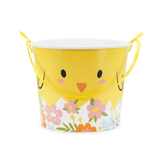 Cukorkás vödör húsvéti 14 cm mix S/2