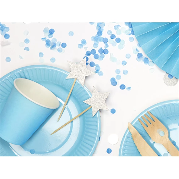 Cupcake dísz csillagok 11,5 cm S/6