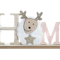 Dekoráció "HOME" 30,5x5,5x16 cm 2 féle