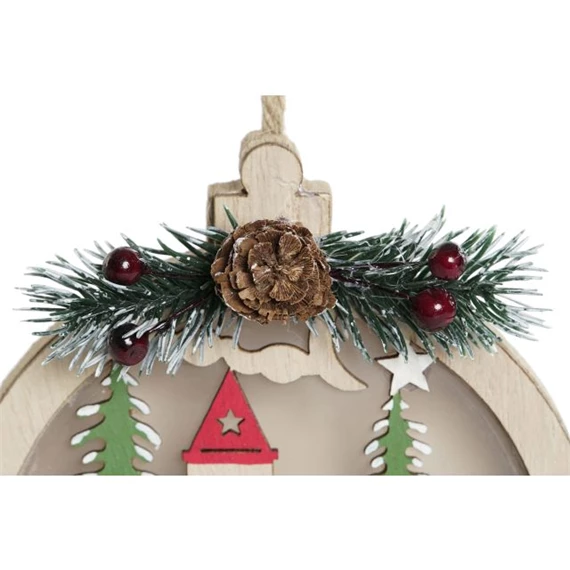 Dekoráció LED-es, akasztós 12x2x14 cm 2 féle