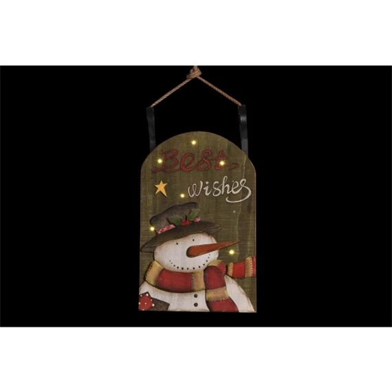 Dekoráció LED-es, akasztós 22x9,5x44 cm 2 féle