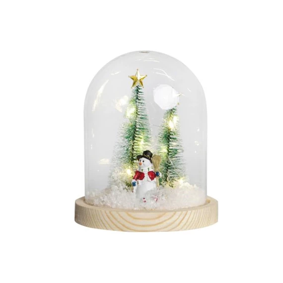 Dekoráció LED-es 14x9x16,5 cm