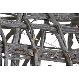 Dekoráció LED-es rénszarvas 53x19x90 cm