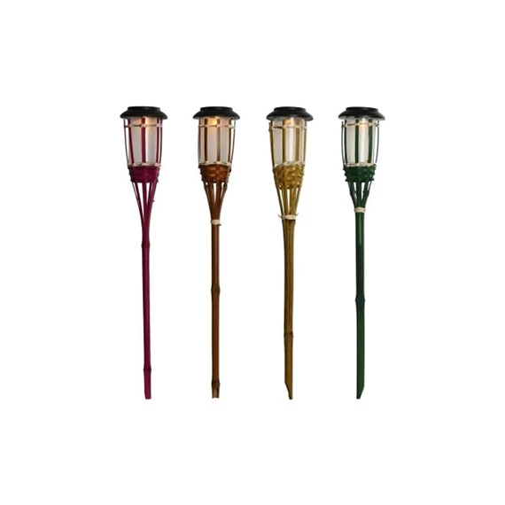Dekoráció LED-es, szolár 9x9x54 cm 4 féle