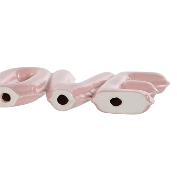 Dekoráció "Love" felirat 24x2,5x10 cm 2 féle