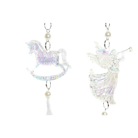 Dekoráció akasztós 9x1x26 cm 6 féle