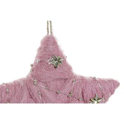 Dekoráció akasztós csillag 15x2,5x14 cm 2 féle