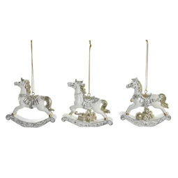 Hanging decoration resin 8x2x8 horse 3 mod.