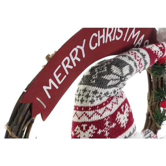 Dekoráció akasztós manó 35x9x35 cm 2 féle