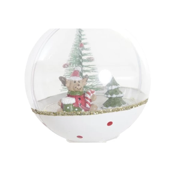 Dekoráció akasztós mikulás 8x8x9 cm 4 féle