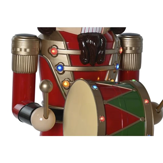 Dekoráció diótörő LED-es 45x36x122 cm