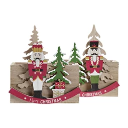 Dekoráció diótörő 15x18x16,5 cm 2 féle