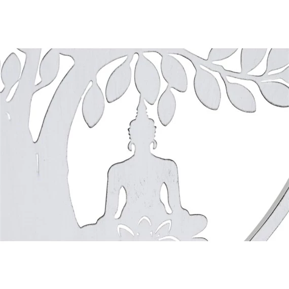 Dekoráció falra, Buddha 40x1x40 cm 2 féle