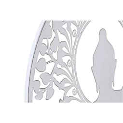 Dekoráció falra, Buddha 40x1x40 cm 2 féle