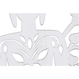 Dekoráció falra, Buddha 60x1x60 cm 2 féle