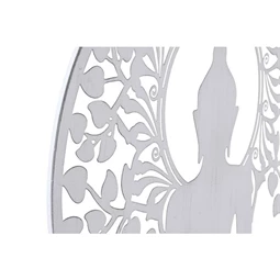 Dekoráció falra, Buddha 60x1x60 cm 2 féle