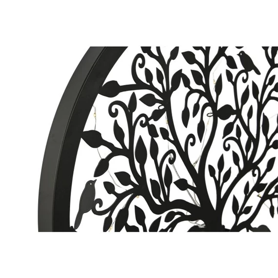 Dekoráció falra, LED-es fa 40x2x40 cm