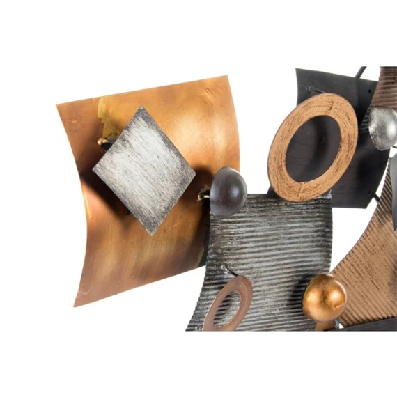 Dekoráció falra, absztrakt 109x7x53 cm