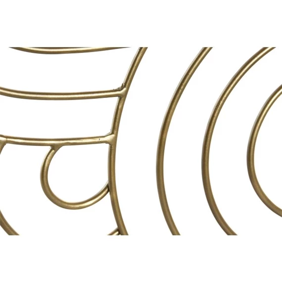 Dekoráció falra, absztrakt 61x1x61 cm 2 féle