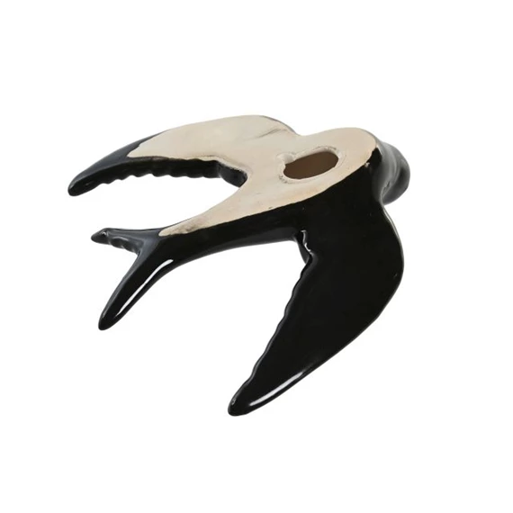 Dekoráció falra, fecske 15x4x14,5 cm 3 féle