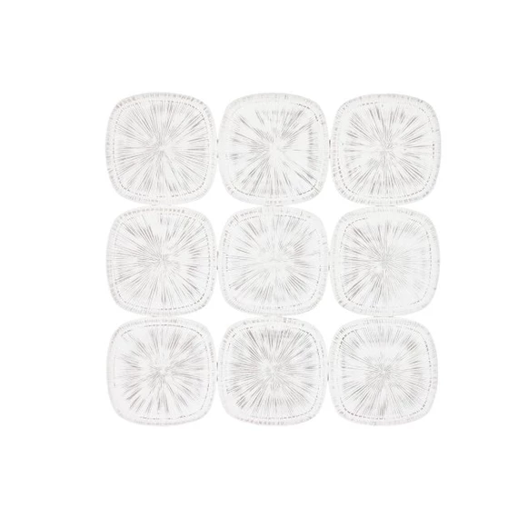 Dekoráció falra 89x2,5x89 cm