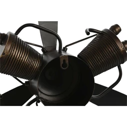 Dekoráció falra, propeller 55x12x52 cm