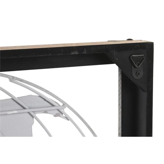 Dekoráció falra, világtérkép 75x6x46 cm