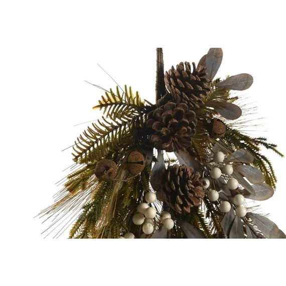 Dekoráció akasztós fenyőág 30x10x68 cm