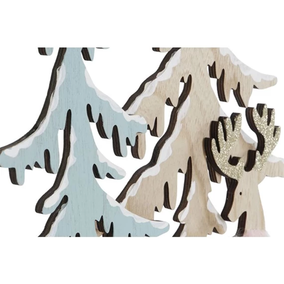 Dekoráció fenyőfa 22,5x5x40,5 cm 2 féle