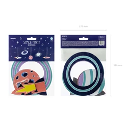 Dekoráció függő űr, kevert S/5