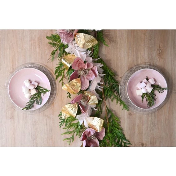 Dekoráció girland glitteres 10x2x120 cm 2 féle