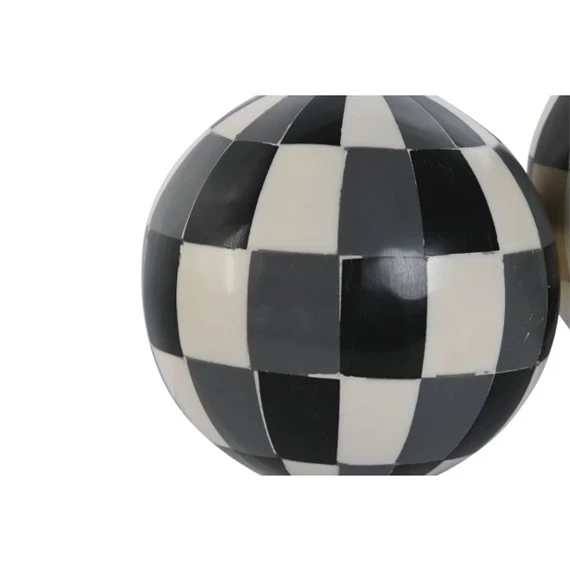 Dekoráció gömb 10x10x10 cm 2 féle