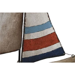 Dekoráció hajó 39x6x46 cm