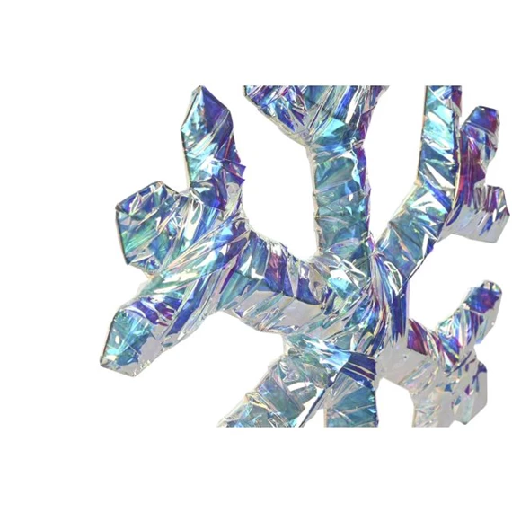 Dekoráció hópehely, 20 LED-es 30x2x30 cm