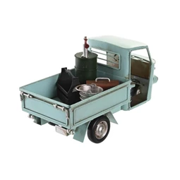 Dekoráció jármű 25x11x13,5 cm 2 féle