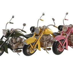 Dekoráció jármű motor 28x10x16 cm 3 féle