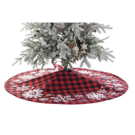 Dekoráció karácsonyfa talphoz 121x121x1 cm