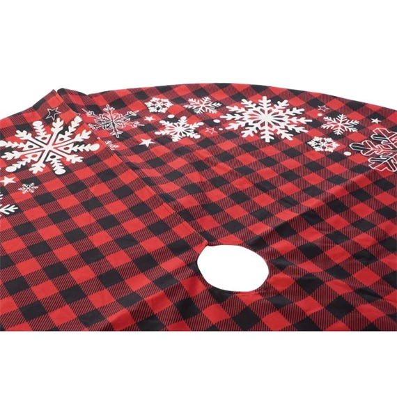 Dekoráció karácsonyfa talphoz 121x121x1 cm