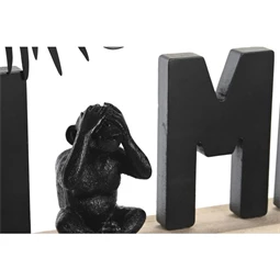 Dekoráció "Love Home" felirat40x5x24 cm